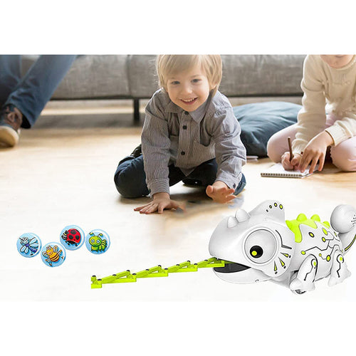 Xtreme Bots Funny Chameleon Remote Controlled Robot